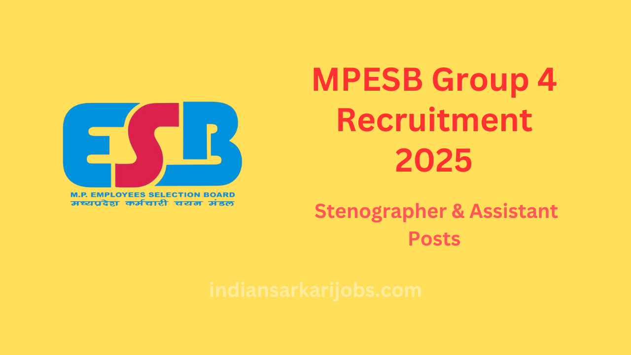 Madhya Pradesh Employee Selection Board (MPESB)