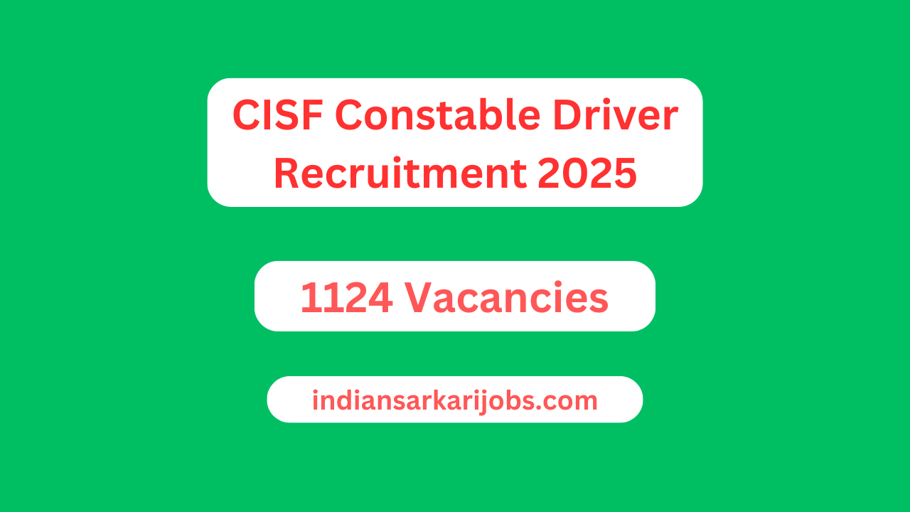 CISF Jobs