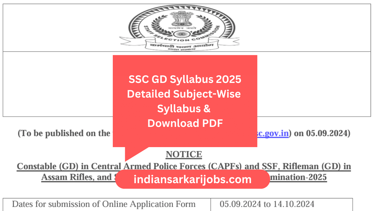 ssc gd jobs